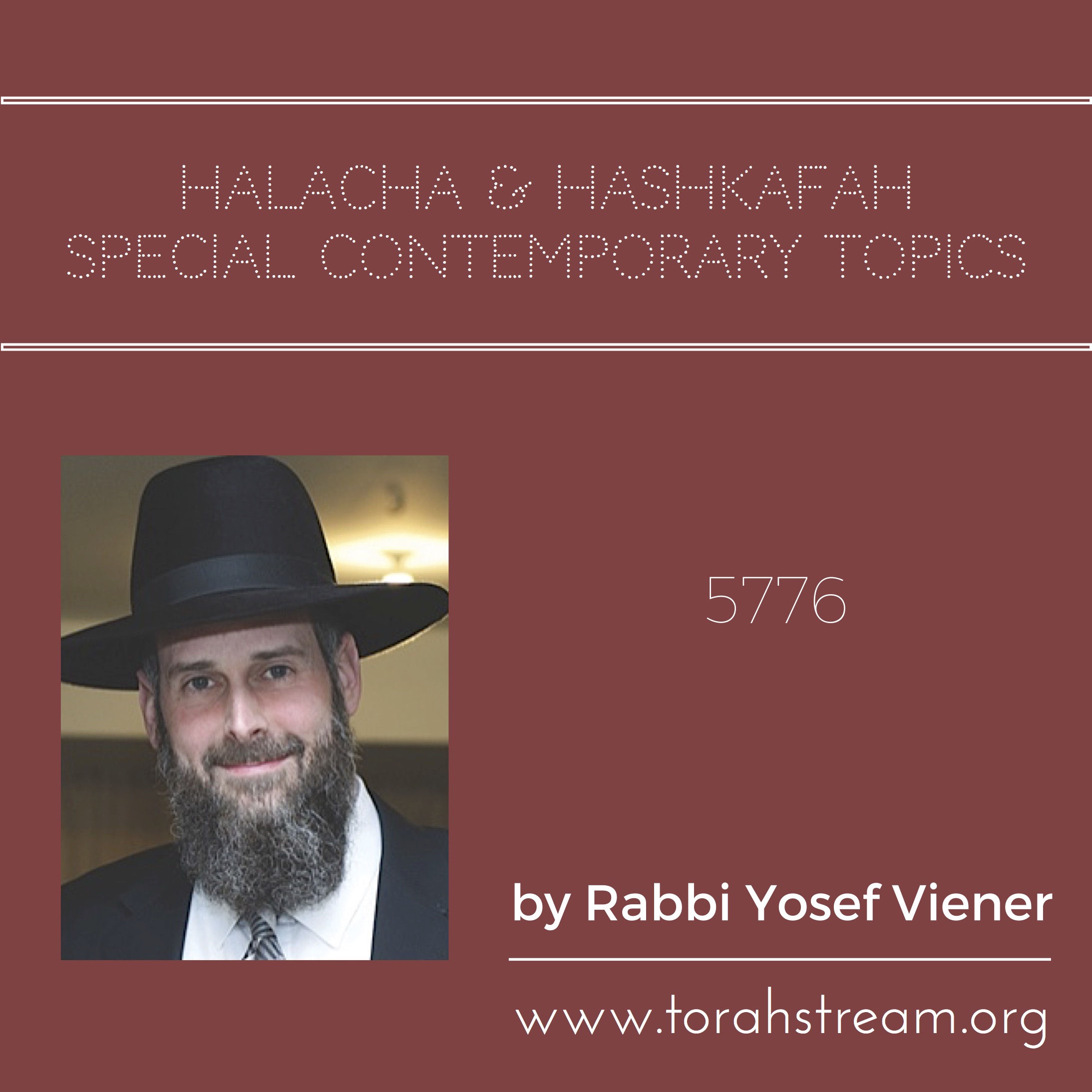 Special Contemporary Topics 5776